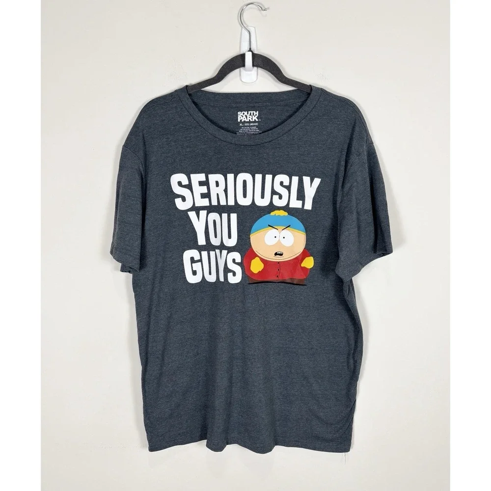 Men's South Park Officially Licensed Eric Cartman Graphic T-Shirt Size- Medium